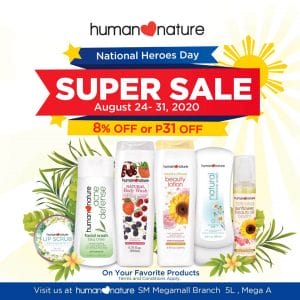 Human Nature - National Heroes Day Super Sale