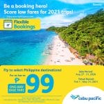 Cebu Pacific Seat Sale 99 Domestic Destinations