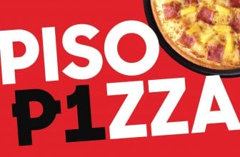 Pizza Hut - Piso Pizza Deal: Buy 1, Get 1 Pizza for ₱1