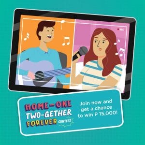 Get a Chance to Win ₱15,000 in Sony Philippines' Home-oke Two-gether Forever Contest
