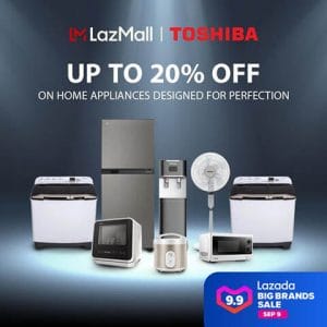 Toshiba - 9.9 Big Brands Sale: Up to 20% Off Home Appliances