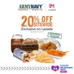ArmyNavy Burger + Burrito - 9.9 Lazada Big Brands Sale: 20% Off Sitewide Exclusive on Lazada