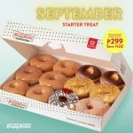 Krispy Kreme - September Starter Treat: 6 Original Glazed and 6 Bestselling Doughnuts for ₱299