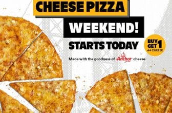 Yellow Cab Pizza - Buy 1, Get 1 #4 Cheese Pizza
