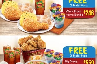Chowking - FREE SuperSangkap Halo-Halo for Every Order of a Chowking Lunch Bundle