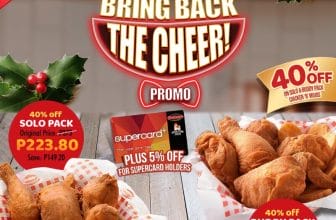 Shakey's - Get 40% Off on Solo and Buddy Pack Chicken N' Mojos