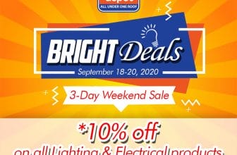 Cw Home Depot - Bright Deals Weekend Sale: At Least 10% Off on Lighting and Other Electrical Products