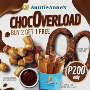 Buy 2, Get 1 FREE for Only ₱200