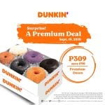 Dunkin Donuts - Dozen Premium Donuts for ₱309 (Save ₱90)