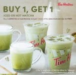 Tim Hortons - Buy 1, Get 1 Iced or Hot Matcha