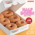 Krispy Kreme - Box of 6 Original Glazed Doughnuts for only ₱199 via Lalafood