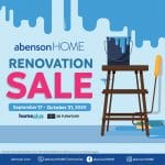 Abenson Home - Big Discounts at the Renovation Sale Event in Homeplus and SB Furniture