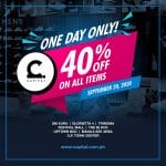Capital - One Day Only: 40% Off on All Items