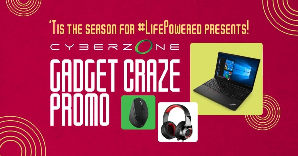 SM Cyberzone - Gadget Craze Promo: Get a Chance Win a Life Powered Productivity Setup 