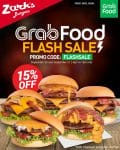 Zark's Burgers - Flash Sale: Get 15% Off on Your Order via GrabFood