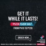 Domino's Pizza - Pizza Flash Sale: Regular Pizzas for ₱259 (From ₱419)