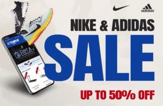 Toby's Sports - Nike and Adidas Sale: Up to 50% Off