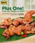 Mang Inasal - Order 6 pcs. Chicken Inasal Regular and Get 1 FREE