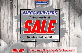 Cw Home Depot - Mega Builders Weekend Sale: Get 10% Discount on Building Materials