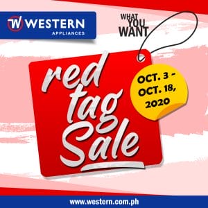 Western Appliances - Red Tag Sale: Up to 30% Off on Selected Items