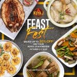 Kuya J Restaurant - Feast Fest: Get Up to 20% Off on Your Kuya J Favorites