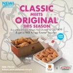 Pancake House - FREE Half Dozen Krispy Kreme for Every 5-pc Box of Classic Pan Chicken