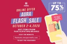 SM Aura Premier - Aura Flash Sale: Get Up to 75% Off and Buy 1, Take 1 on Everything
