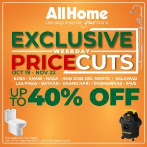 AllHome - Exclusive Weekday Price Cuts: Get Up t0 40% Off 