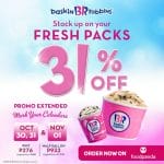 Baskin-Robbins - Get 31% Off on All Fresh Packs