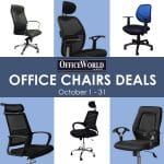 OfficeWorld by Blims - Office Chairs of the Month Deals