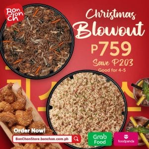 Bonchon Chicken - Christmas Blowout for ₱759 (Save ₱203)
