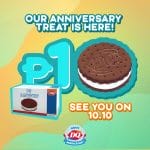 Dairy Queen - 10.10 Deal: ₱10 for a Box of DQ Sandwich