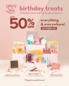 Happy Skin - Up to 50% Off Storewide Sale 