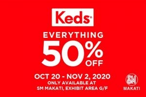 Keds - Everything 50% Off at SM Makati