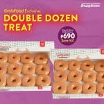 Krispy Kreme - DOUBLE DOZEN of Original Glazed Doughnuts for ₱690 via GrabFood (Save ₱90)