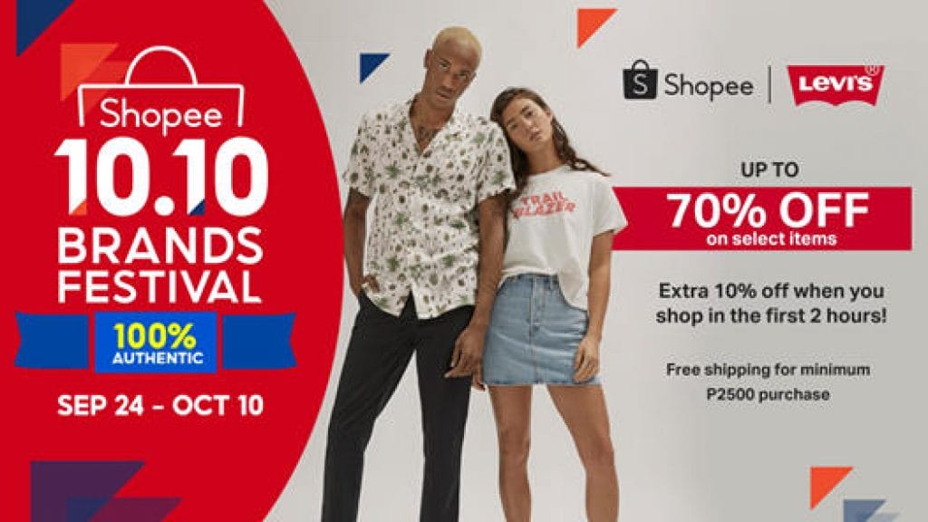 Levi's - 10.10 Sale: Up to 70% Off on Select Items