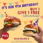 Mad Mark's Creamery and Coffee - Buy 1, Give 1 California Burger