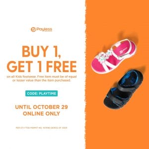 Payless - Buy 1, Get 1 FREE on Kids Footwear