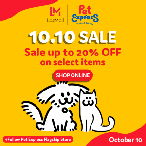 Pet Express - 10.10 Sale: Up to 20% Off on Select Items