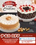Red Ribbon - Get ₱50 Off When You Purchase Red Ribbon Products