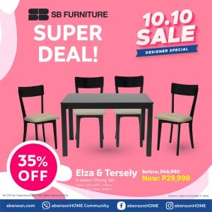 SB Furniture - 10.10 Sale: Designer Specials Deal