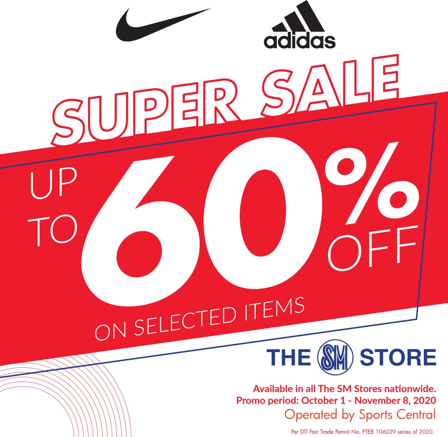 Sports Central - Super Sale: Up to 60% Off on Selected Nike and Adidas ...