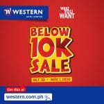 Western Appliances - Below ₱10K Sale