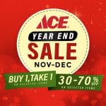 Ace Hardware - Year End Sale: Buy 1, Take 1 + Up to 70% Off