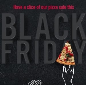 Domino's Pizza - Black Friday Sale: Get a Regular Pizza for ₱259 (Was ₱419) + FREE Cinnabites