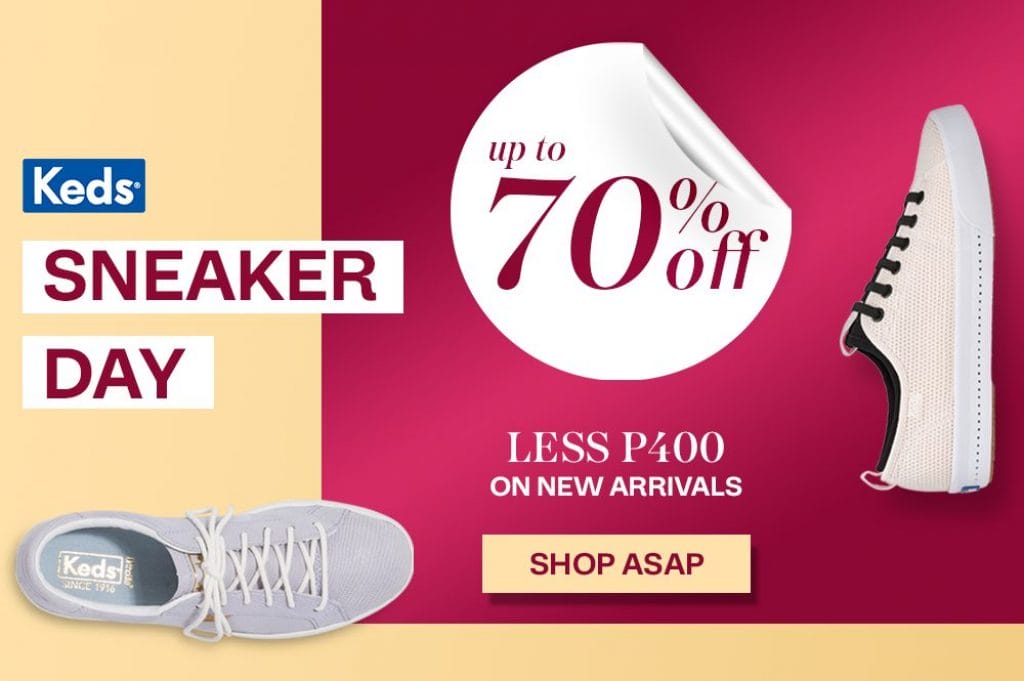 Keds - Sneaker Day: Get Up to 70% Off on Sneakers