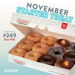 Krispy Kreme - November Starter Treat for ₱249 (Save ₱176)