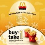 McDonald's - Buy 1, Take 1 Medium Fries via Ride-Thru