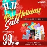 Miniso - 11.11 Deal: Get Your Favorite Items For As Low As ₱99