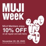 Muji - Members Get 10% Off on All Items